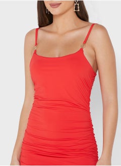 Anita's Strappy Ruched Bodycon Dress  - Image 2