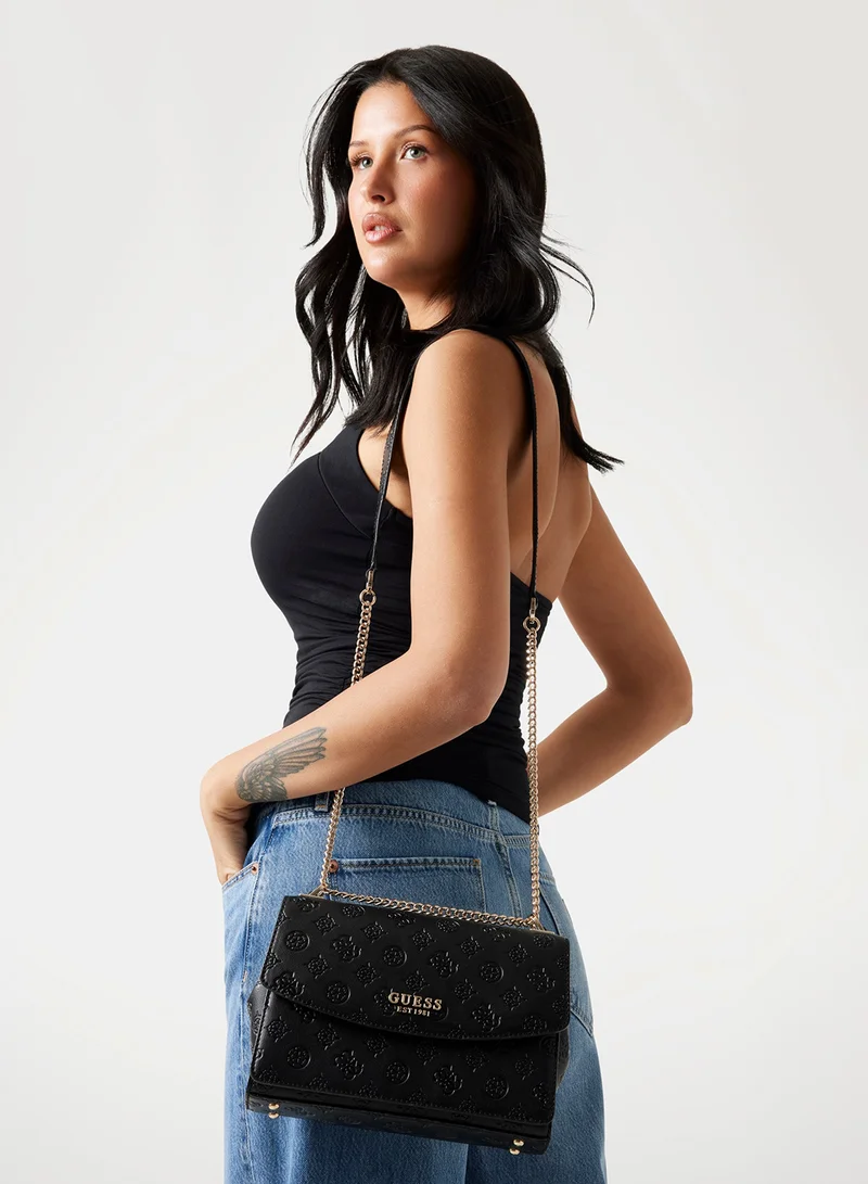GUESS Phoebe convertible crossbody flap