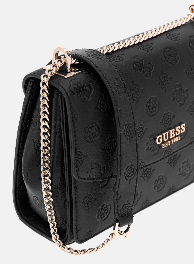 GUESS Phoebe convertible crossbody flap