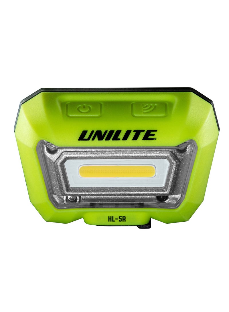 Unilite Hl 5R 325Lumen Rechargeble Sensor Head Light - Image 1