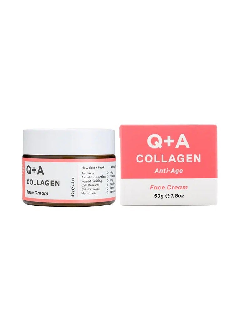 Q+A Natural Collagen Cream From Seaweed Eliminates Wrinkles And Gives You Younger Skin - 50 G - Image 1