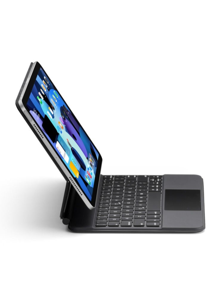 AROAQ Wireless Magic Keyboard for iPad Arabic + English-iPad Pro 12.9 inch - Image 5