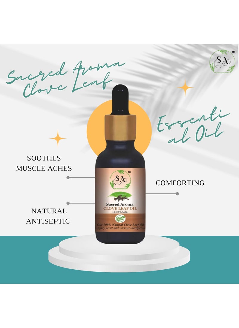 SACRED AROMA Sacred Aroma Clove Leaf Essential Oil Size10ML  - Image 2