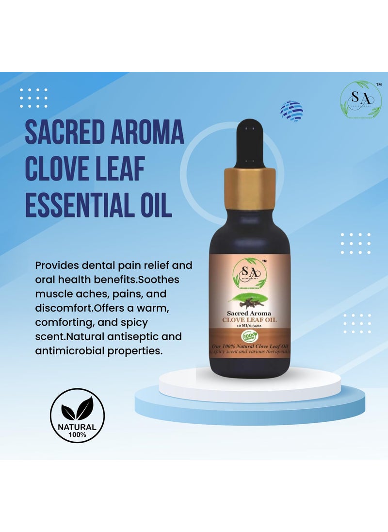 SACRED AROMA Sacred Aroma Clove Leaf Essential Oil Size10ML  - Image 3