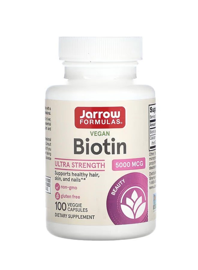 جارو فورملاز بيوتين 5000 مكجم 100 كبسولة نباتية