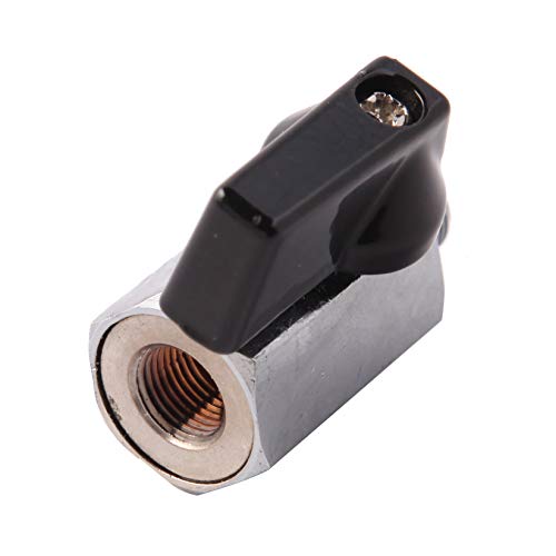 Metaland 1/8" Brass Mini Ball Valve NPT Female x Male Shut-Off Valve - Image 2