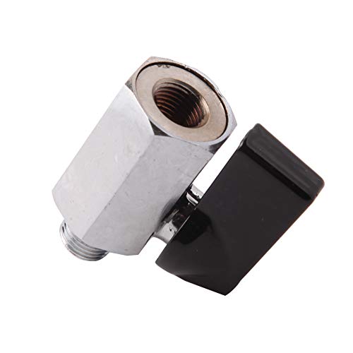 Metaland 1/8" Brass Mini Ball Valve NPT Female x Male Shut-Off Valve - Image 4