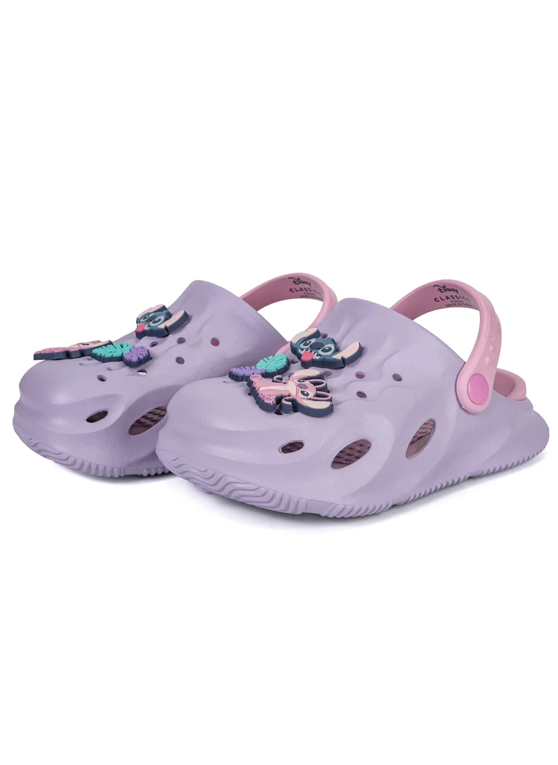 Disney Comic Kicks by Urban Haul Disney Stitch removable / washable insole clogs, sandals for Girls