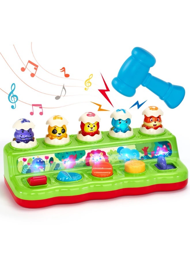 general Whack A Mole Baby Toy - Early Education Press Game for Hand-Eye Coordination Sensory Developmental Toy for Infants - Image 1