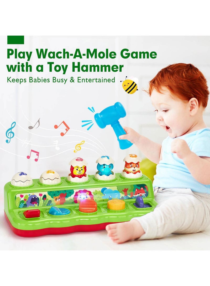 general Whack A Mole Baby Toy - Early Education Press Game for Hand-Eye Coordination Sensory Developmental Toy for Infants - Image 2