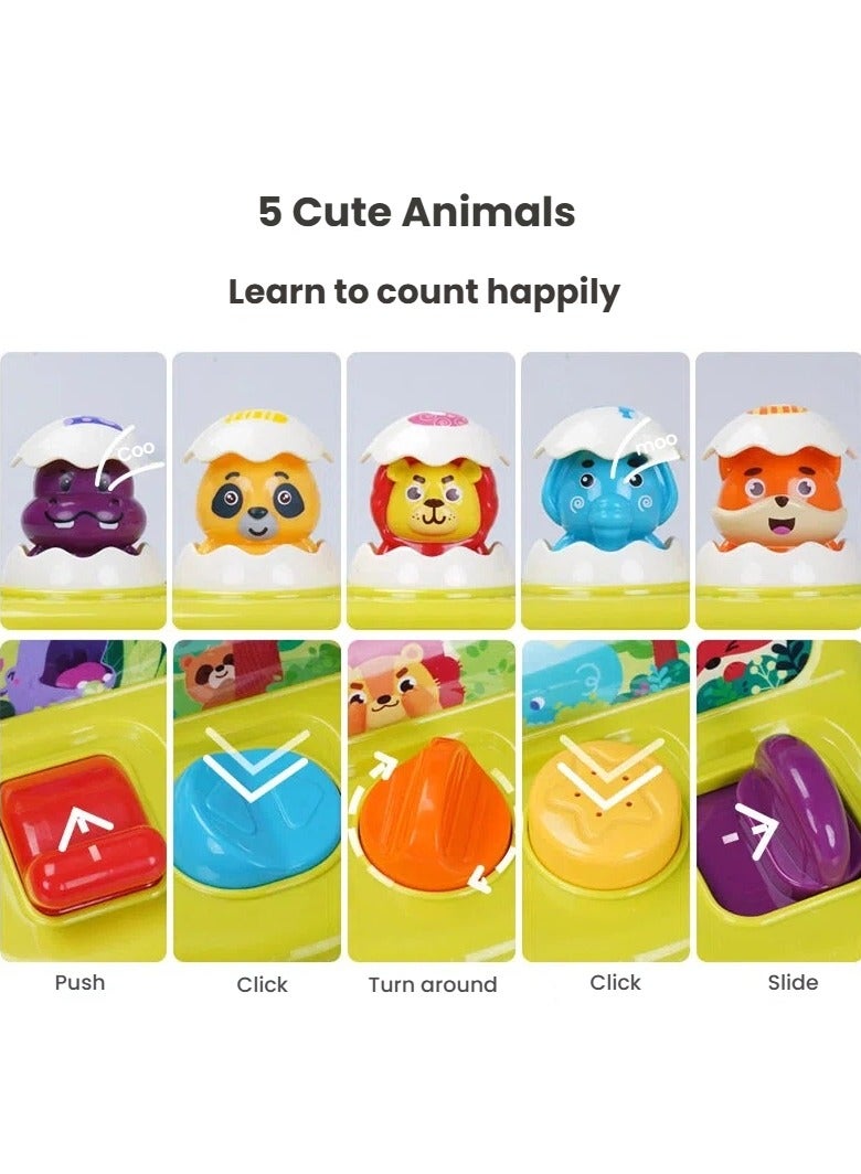 general Whack A Mole Baby Toy - Early Education Press Game for Hand-Eye Coordination Sensory Developmental Toy for Infants - Image 3