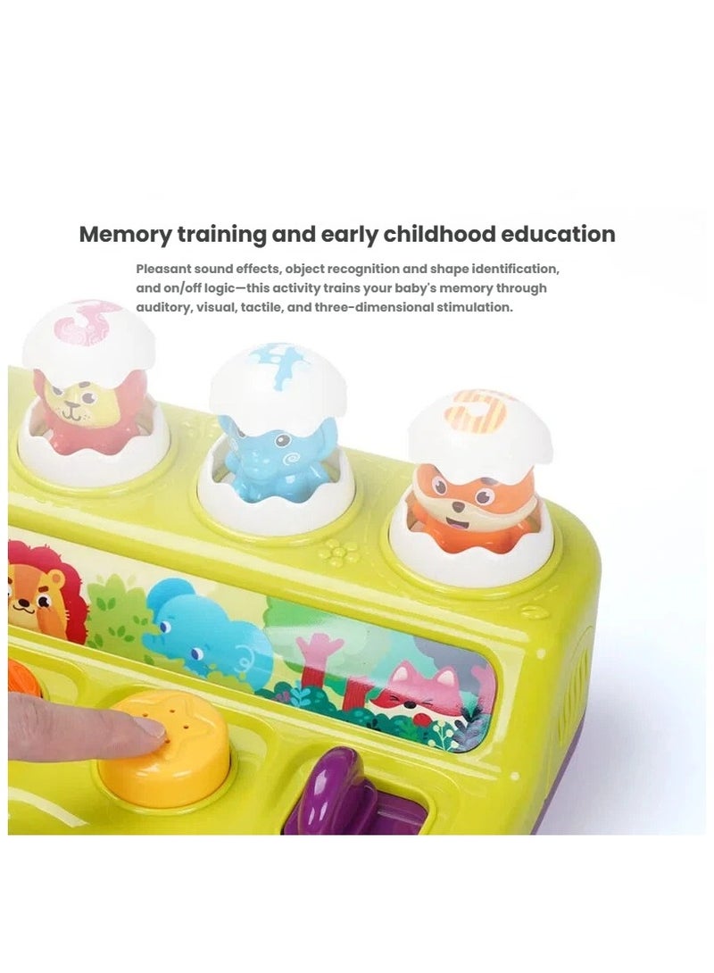 general Whack A Mole Baby Toy - Early Education Press Game for Hand-Eye Coordination Sensory Developmental Toy for Infants - Image 4