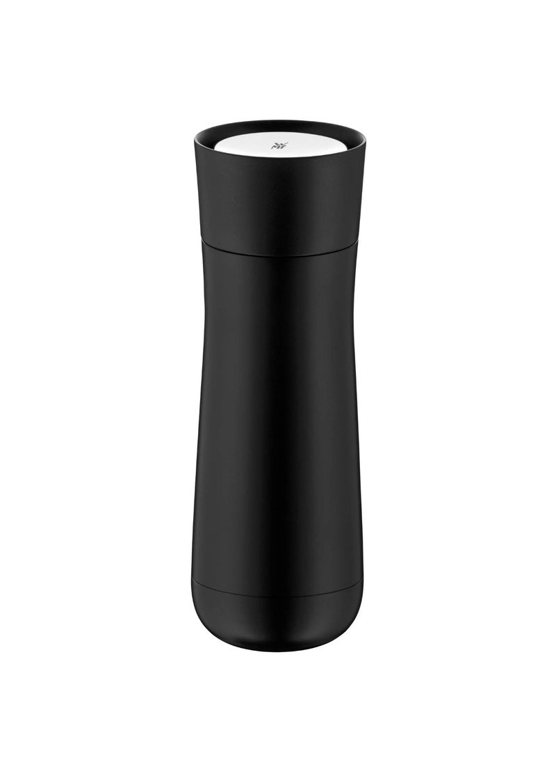 WMF WMF Insulated Thermos Flask 035 L Height 22 cmDiameter 74 cm Automatic Closure 360 Drink Opening Black 
