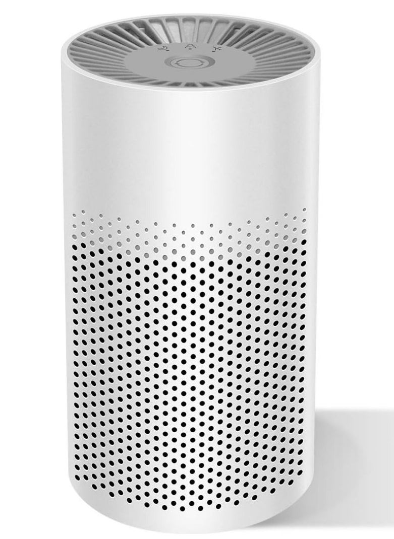 Generic Mini Portable Air Purifier for Home Bedroom Office Desktop Pet Room Air Cleaner for Car with True HEPA Filters and Silence  - Image 1
