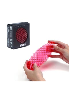Morf Fidget Worm Toy Candy Pink - Desk Fidgets for Adults - Quiet Morf Worm Fidget Toy Sensory Toys - Fun and Interactive Morf Fidget Toy for Kids - USA Patent Pending Morf Figgy Toys - Small