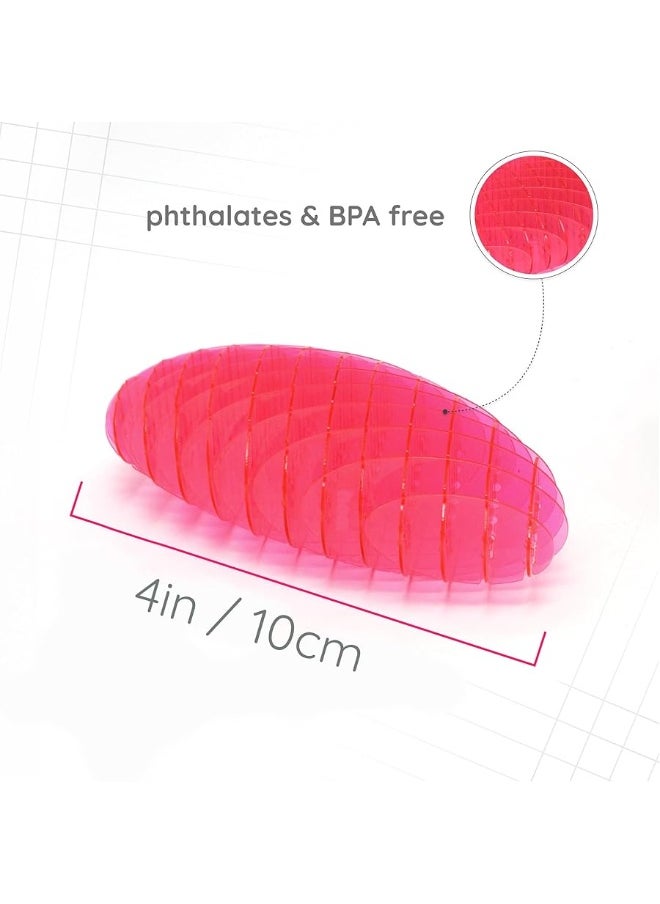 Morf - Morf Fidget Worm Toy Candy Pink - Desk Fidgets for Adults - Quiet Morf Worm Fidget Toy Sensory Toys - Fun and Interactive Morf Fidget Toy for Kids - USA Patent Pending Morf Figgy Toys - Small - Image 1