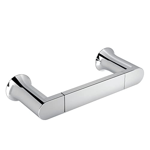 Moen Genta LX Chrome Modern 6.8-Inch Length Hand-Towel Bar for Bathroom or Kitchen, BH3886CH - Image 1