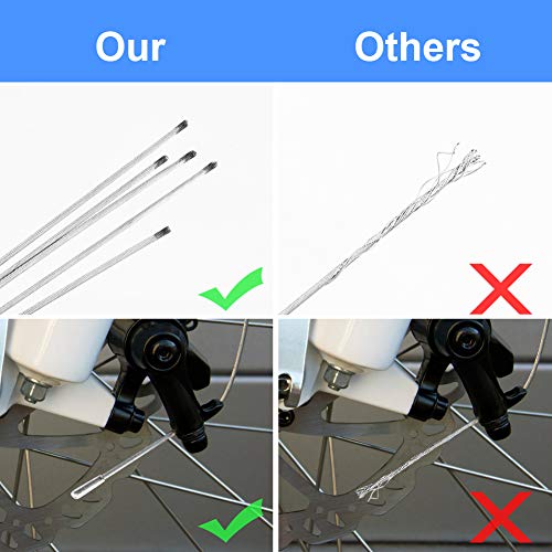 Hapleby 10PCS Premium Bike Brake Cable, Professional Bicycle brake line for Mountain, Free For End Caps and End Ferrule - Image 3