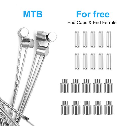 Hapleby 10PCS Premium Bike Brake Cable, Professional Bicycle brake line for Mountain, Free For End Caps and End Ferrule - Image 5