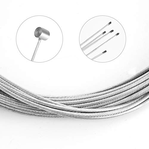 Hapleby 10PCS Premium Bike Brake Cable, Professional Bicycle brake line for Mountain, Free For End Caps and End Ferrule - Image 2