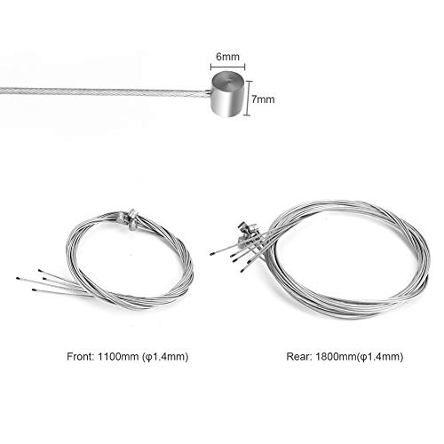 Hapleby 10PCS Premium Bike Brake Cable, Professional Bicycle brake line for Mountain, Free For End Caps and End Ferrule - Image 4