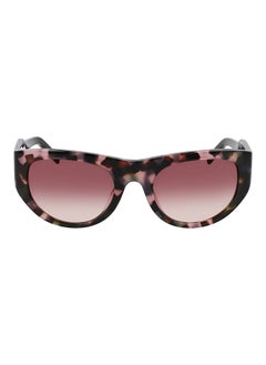 DKNY كامل الحافة بيضاوي من الأسيتات Sun Dk550S (V3) Br/Sand  - Image 1