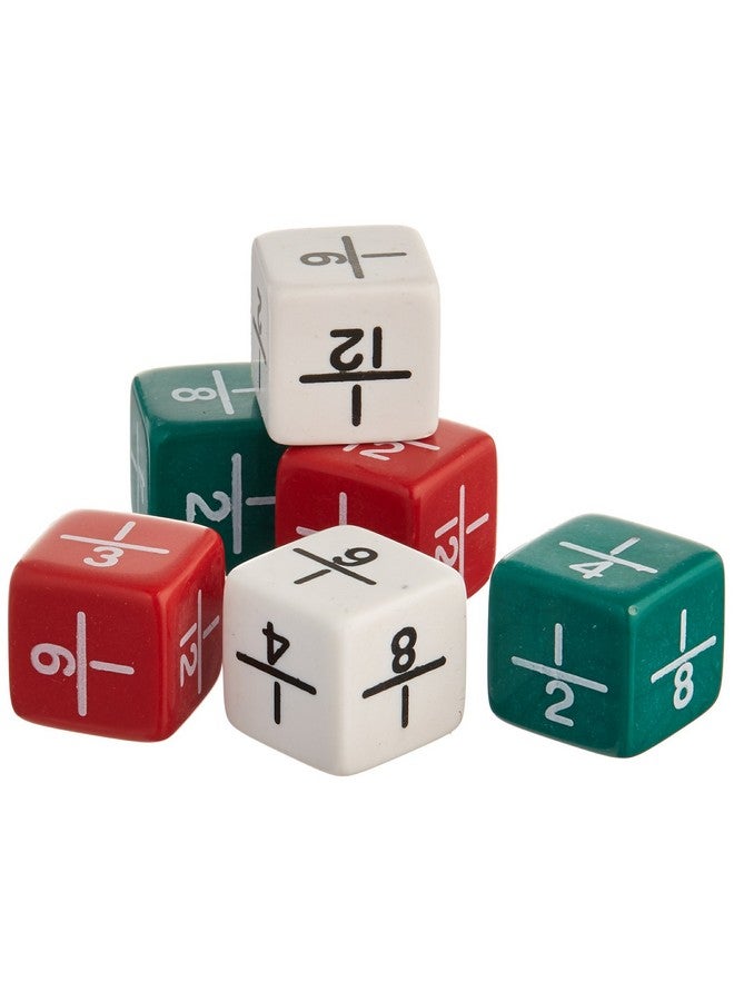 Didax Educational Resources Fraction Dice (6 Piece)