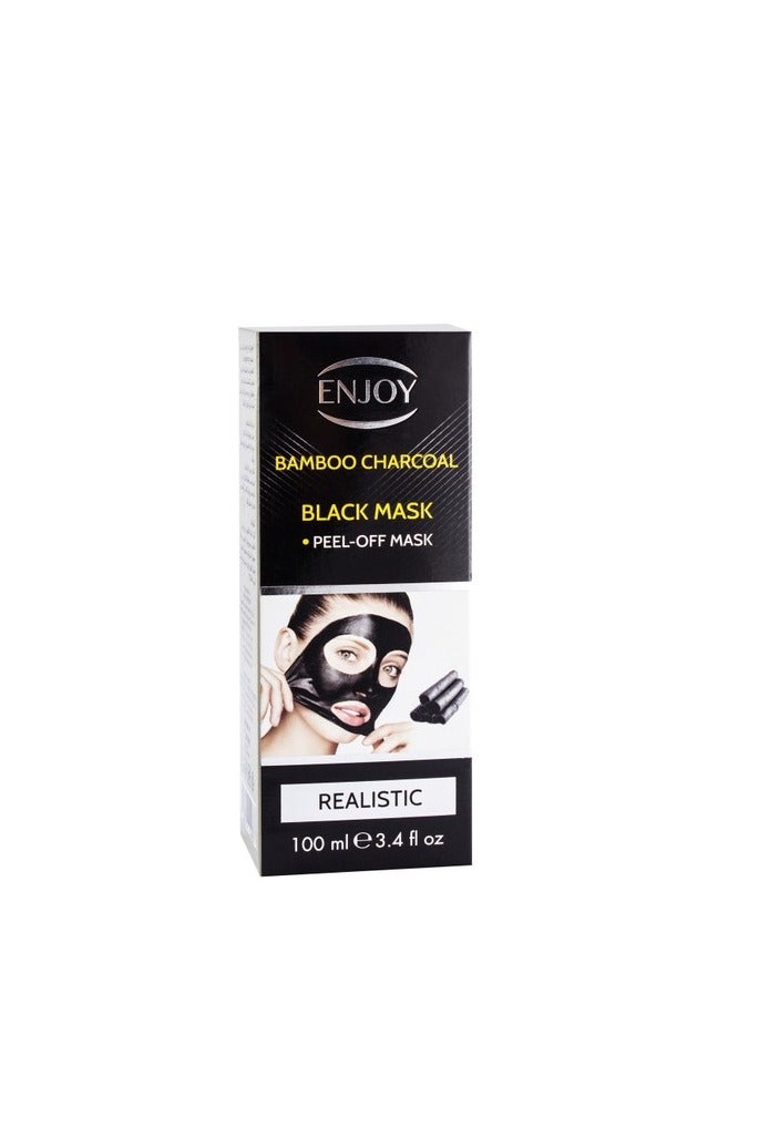 ENJOY BAMBOO CHARCOAL BLACK MASK 100ML