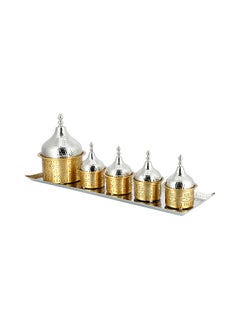 La Mesa Tray Set With 5 Pots  - Image 1