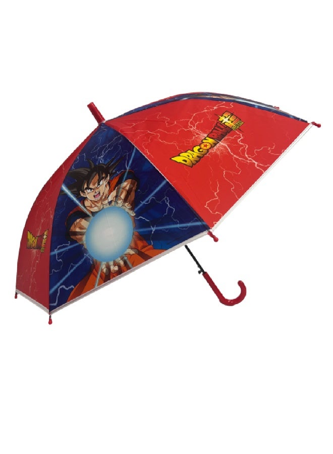 Dragonball Z Dragon Ball Z Official Goku Kame Symbol Foldable Umbrella – Red & Blue - Image 4
