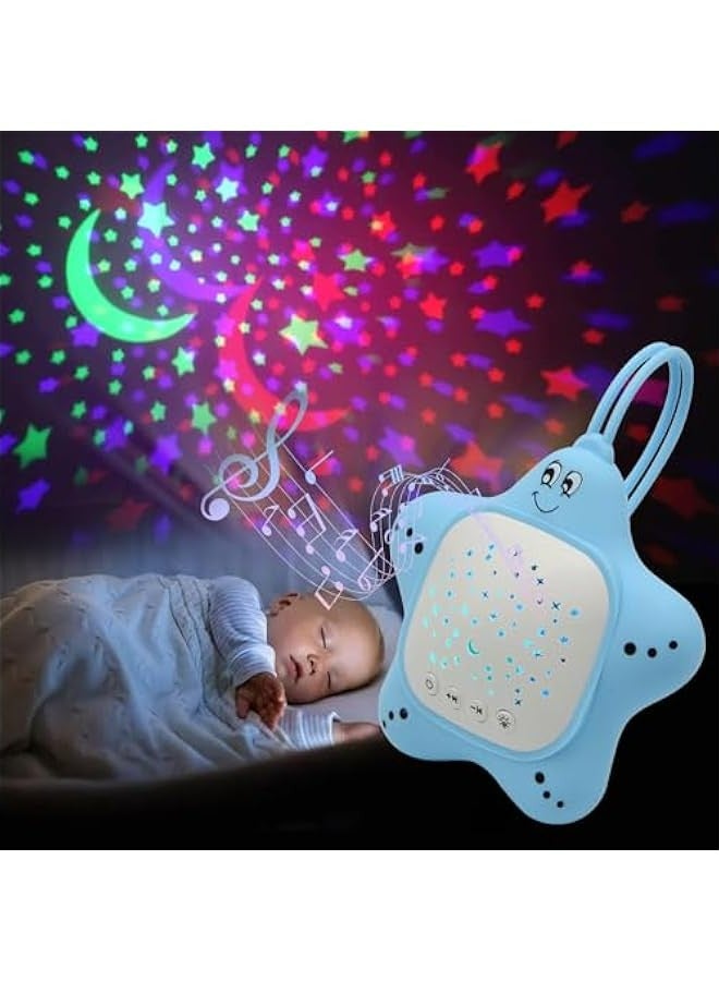 Generic Rechargeable Baby White Noise Sound Machine with Night Light Projector for Restful Sleep - Calming Music for Travel, Nursery, Bedroom, Car, Crib - Portable Sleep Aid Soother for Deep Sleep. - Image 1