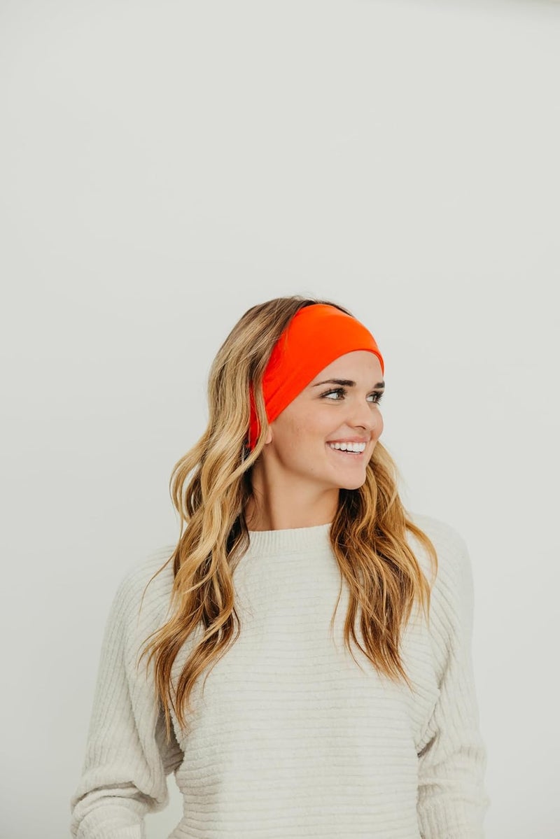 Maven Thread 4" Wide Workout Headbands for Women (4 Pack) – Non-Slip Sweatbands for Gym, Running & Yoga - Image 5