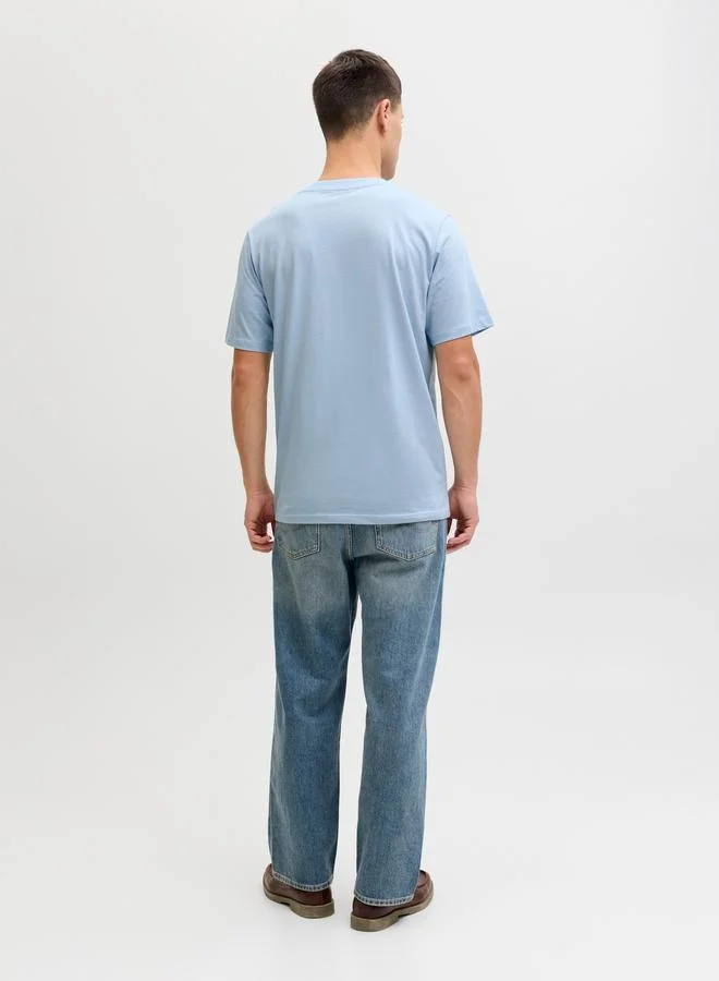 JACK & JONES LogoDetail  Crew Neck T-Shirt
