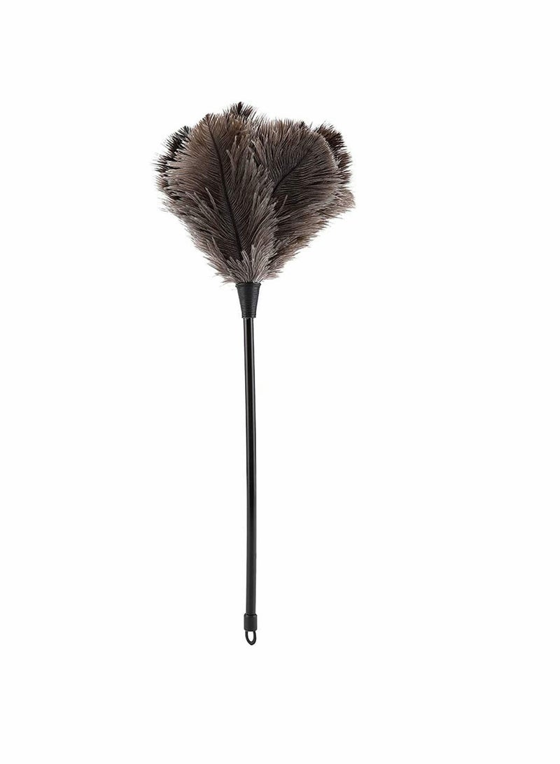 Excefore Ostrich Feather Duster Real Feather Duster Soft Washable Flexible Bendable for Dust Cleaning Interior Roof Ceiling Fan - Image 4