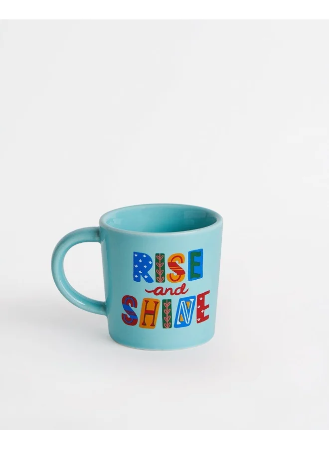 Chumbak Rise & Shine Mug - Blue