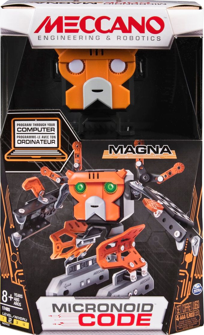Meccano -Erector Micronoid Code Magna Programmable Robot Building Kit - Image 4
