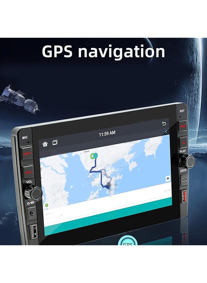 Jiawu Car Radio Player Hands- 9 Inch Car Multimedia Player 2 Din Stereo High Efficiency Safer Parking Universal With Backup Camera (2Gb+32Gb) - Image 2