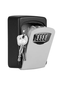 Four-Digit Code Lock Key Storage LOCK Box Combination Key Safe - Wall Mounted