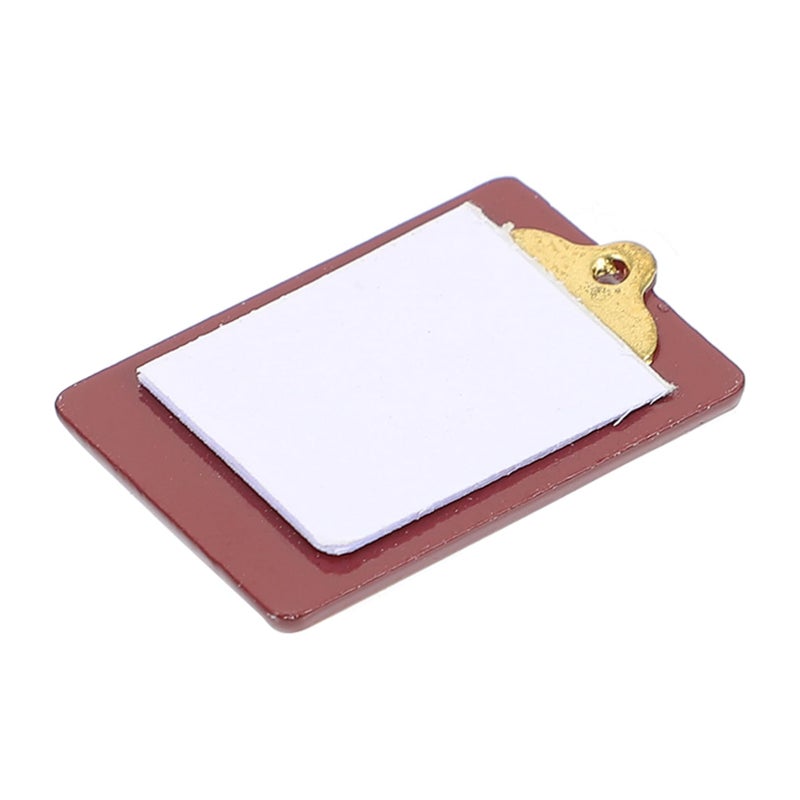 Miniature Paper Clipboard Dollhouse Accessory Kit For Enhancing Scenes - Image 2
