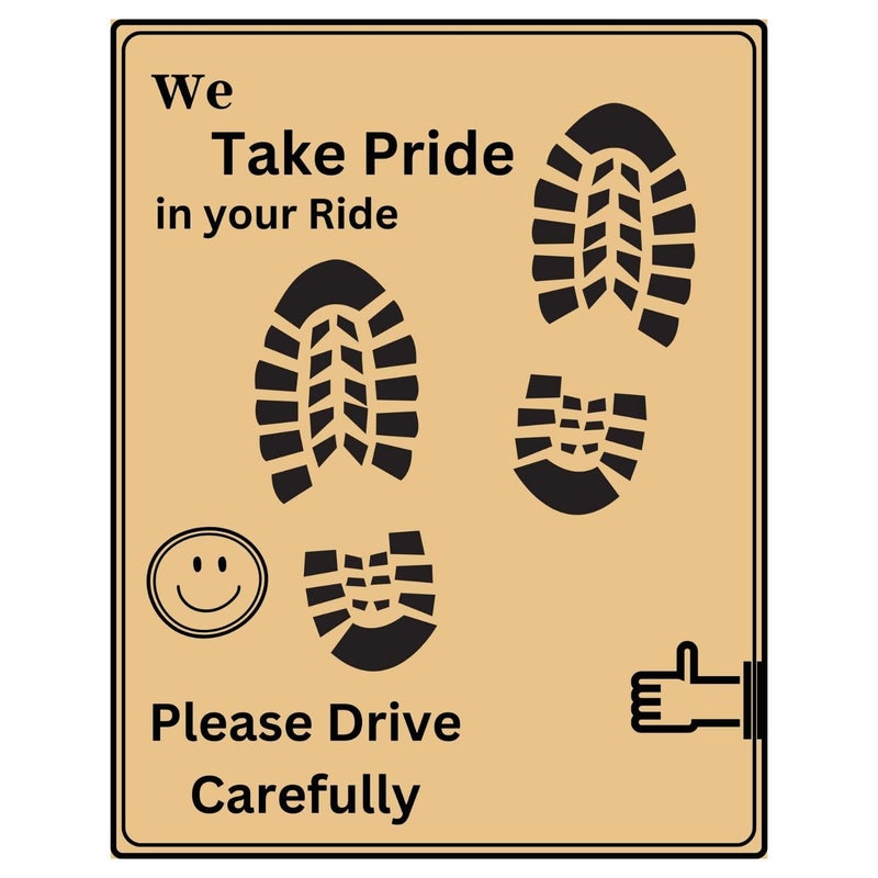 Rokoo Paper car Disposable Foot Mat for Passenger All Car, Bus, Van, Truck, Crew Cab, Trailer, SUV, Scooter, Car Printing Papers Sheets Car Floor Mats Paper Interior Automotive Mats (Pack of 500) - Image 1