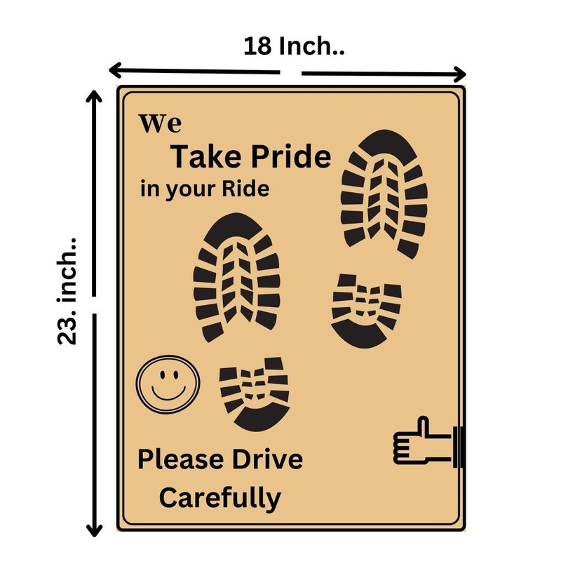 Rokoo Paper car Disposable Foot Mat for Passenger All Car, Bus, Van, Truck, Crew Cab, Trailer, SUV, Scooter, Car Printing Papers Sheets Car Floor Mats Paper Interior Automotive Mats (Pack of 500) - Image 2