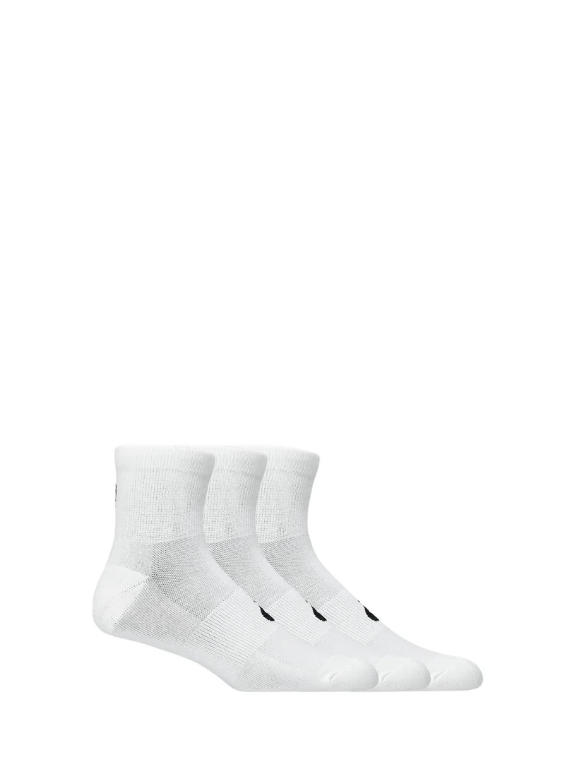 asics 3 Pack Quarter Socks