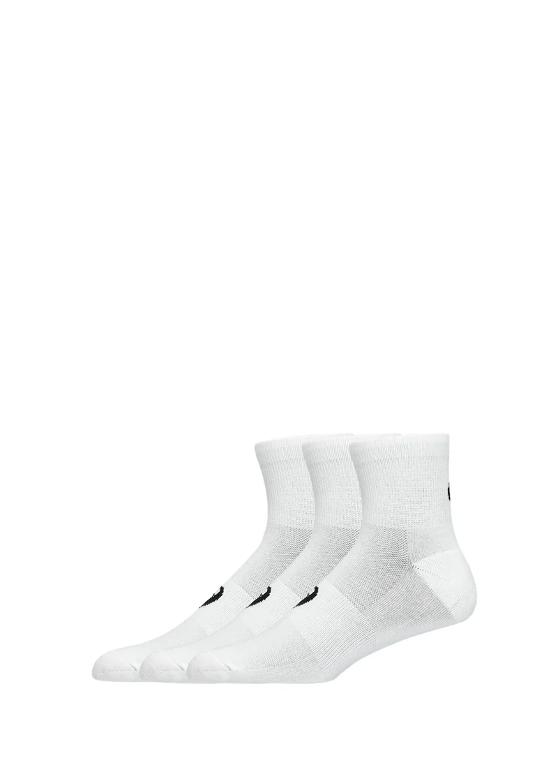 asics 3 Pack Quarter Socks