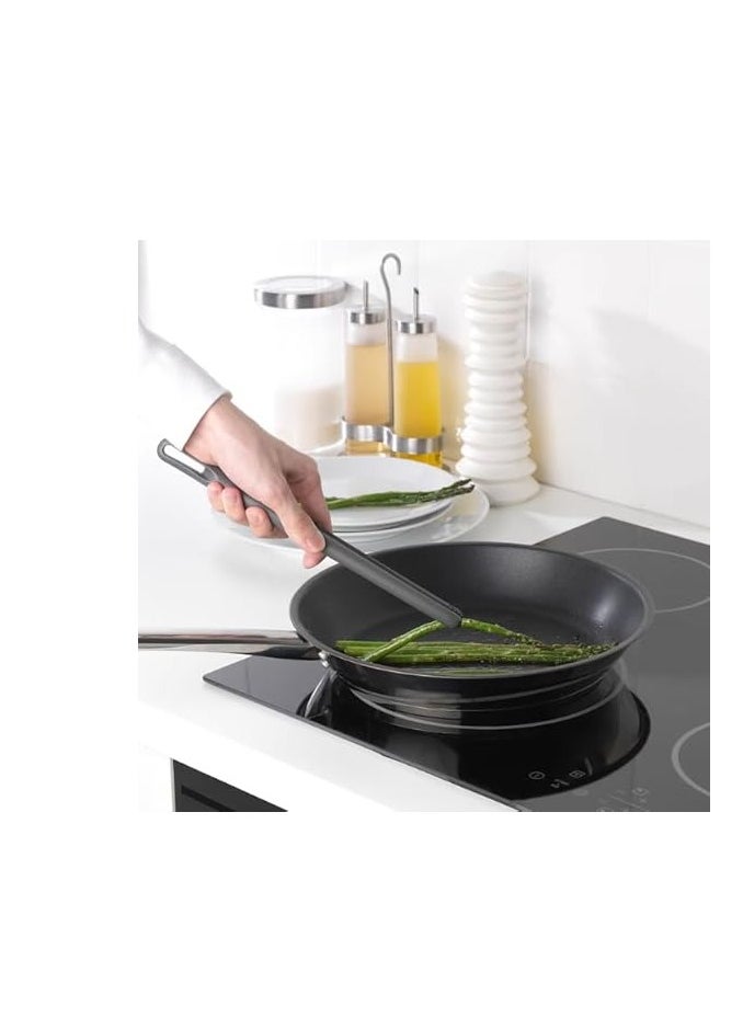 Generic Kitchen Utensil Set Tools Serving Spoon Set -5 Pieces-Grey  - Image 4