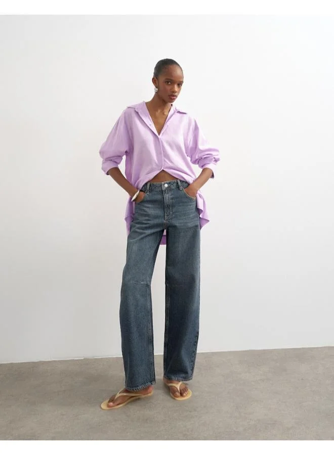 TOPSHOP Casual Long Sleeve  Shirt