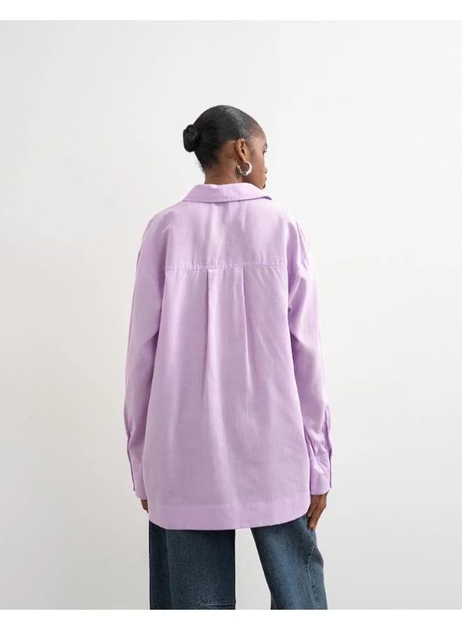TOPSHOP Casual Long Sleeve  Shirt