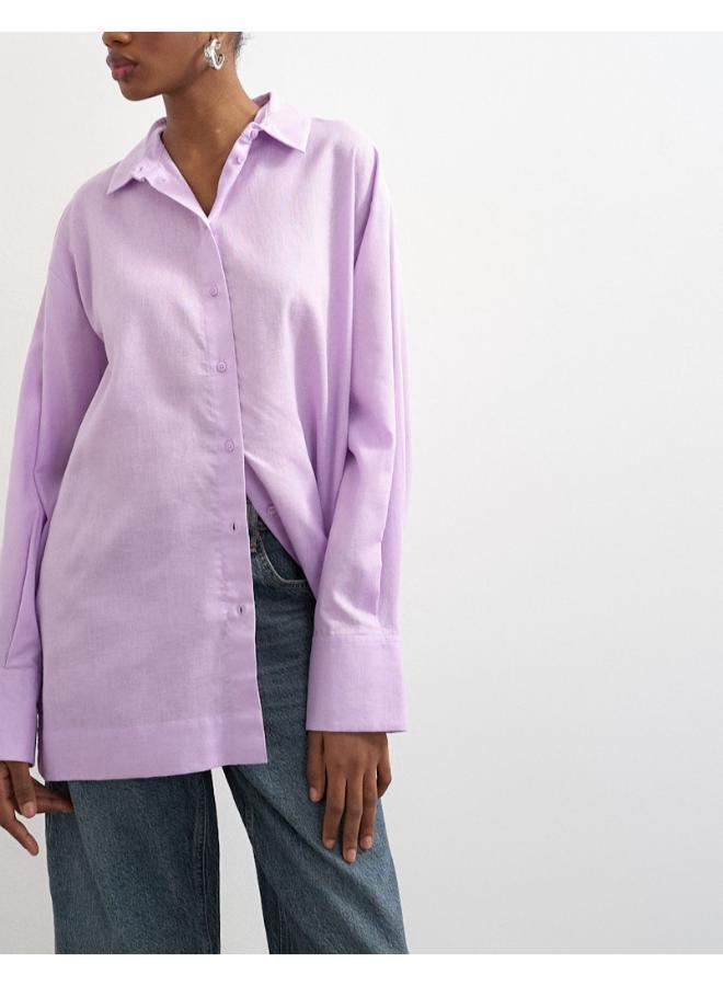TOPSHOP Casual Long Sleeve  Shirt - Image 3