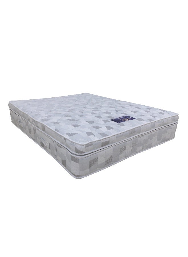 Silentnight Royal Crown Latex Pillow Top Mattress | Medium-Firm Comfort | Pocket Spring Mattress | One Sided Mattress | Breathable Latex | Spine and Back Support |Queen Size (150x200x32cm) | 30 Nights Trial | 5 Years Guarantee - Image 1