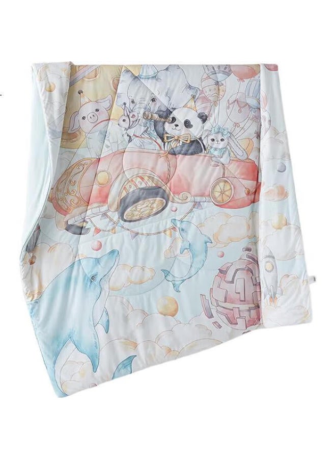Bubble Tree Baby Quilt, Milk Silk Blanket, All-Season Use, Infant Quilt, Kindergarten Air Conditioning Quilt, Children'S Quilt, 120*150Cm - Image 1