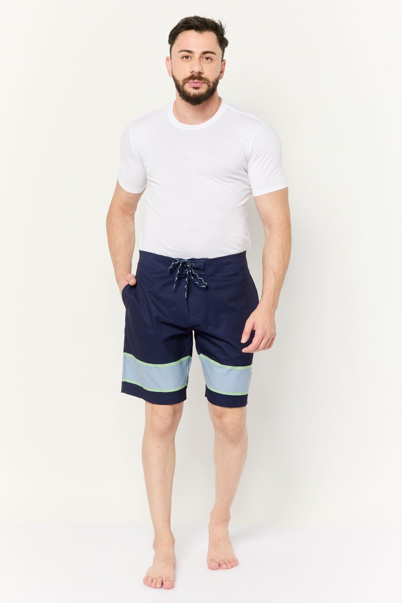 PUMA Men Drawstring Embroidered Logo Board Shorts, Multicolor - Image 3